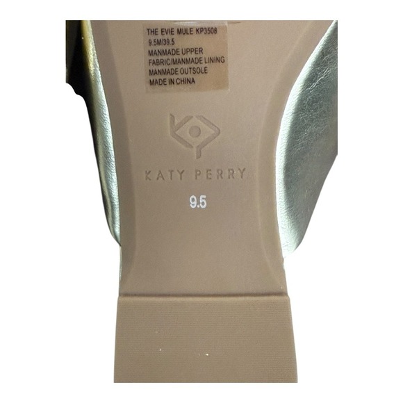 Katy Perry The Evie Mule‎ Champagne Gold 9.5 NIB - Picture 9 of 11